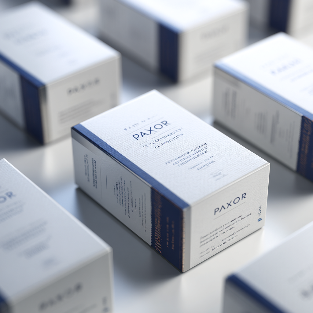 Paxor - prémium csomagolás 30 napos adagoláshoz